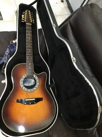 1991 OVATION PINNACLE 385T 12-STRING AC/ELEC GUITAR