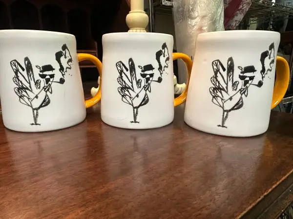 Boss/Turkey  Designer Collect By Magenta Mugs 3 each 70.00