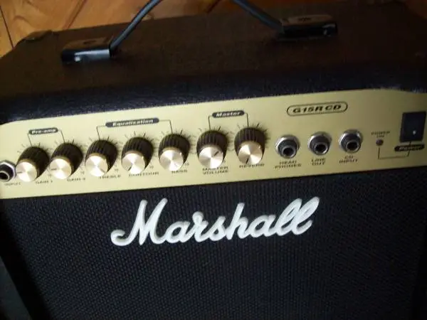 Marshall G15R 15 watt guitar amp amplifier