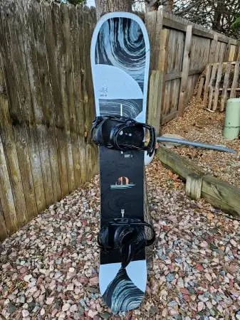 Shop Tuned Burton Flight Attendant 159 Snowboard, Genesis EST bindings