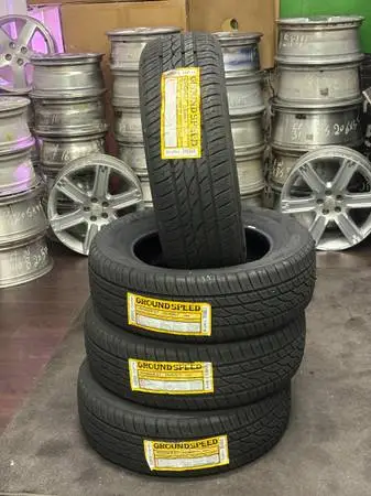 225/65/17 NEW TIRES GROUND SPEED SET OF 4