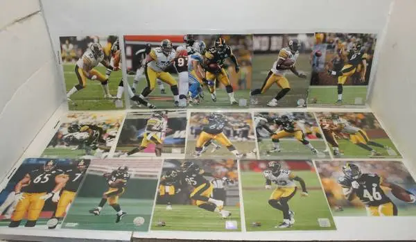 PITTSBURGH STEELERS 8x10 Photos. NFL 17 different pictures. $5 each