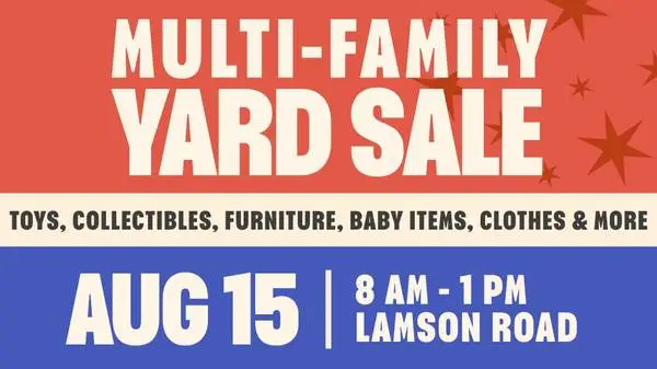 Multi-Family Yard/Tent Sale