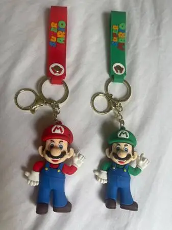 SUPER MARIO & LUIGI KEYCHAINS - $5 each