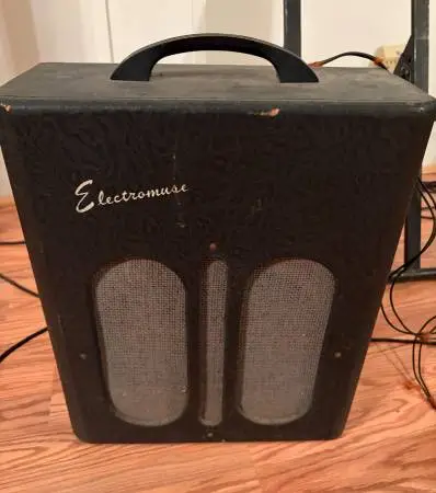 Vintage 1940s Electromuse Model A46 Tube Amp