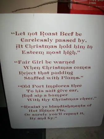roast beef sign