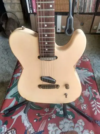 Butter White Dual Single-Coil Tele Love child w/ high quality Case