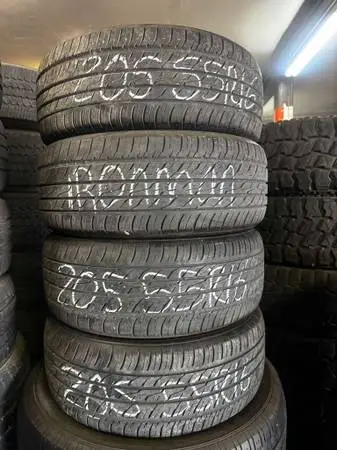 16 Tires Set of Used 205/55R16 Ironman
