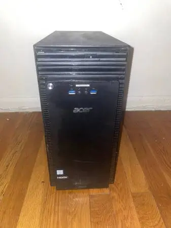 Acer Tower Desktop Windows 10 64 Bit Core i5 3Ghz 8GB 1TB PC Computer