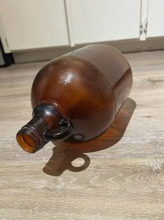 Brown Glass Gallon Whiskey /Moonshine Jug