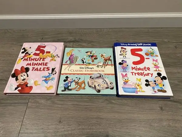 5-MINUTE MINNIE TALES, CLASSIC STORYBOOK & 5 MINUTE TREASURY 3 Large