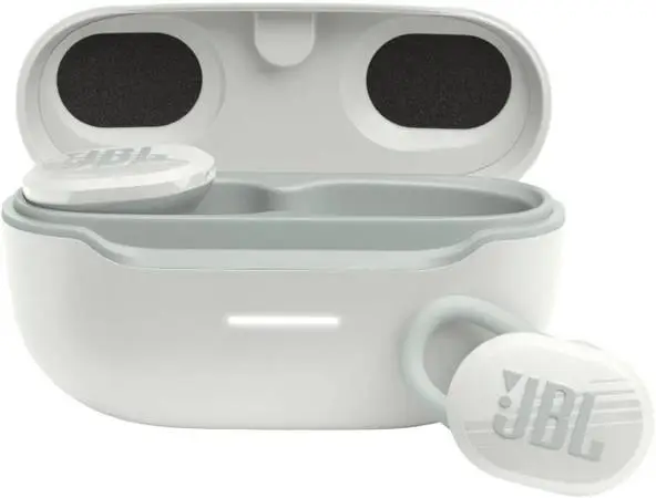 JBL Endurance Race TWS Waterproof True Wireless Bluetooth Earbuds WHT