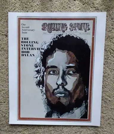 Bob Dylan Rolling Stone Picture from Magazine--MINT
