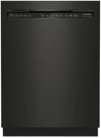 24 KitchenAid Black Stainless St Dishwasher with Third Level Rack New