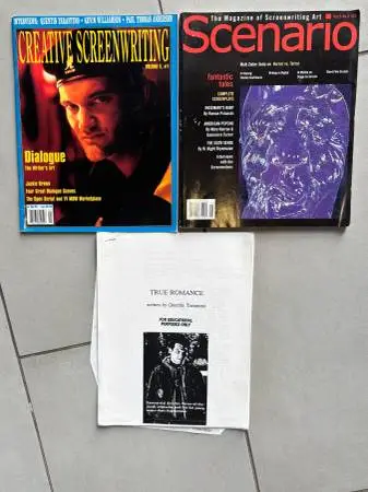 6 Screenwriting Books +Scenario MAG + (3 RARE SCRIPTS) READ AD