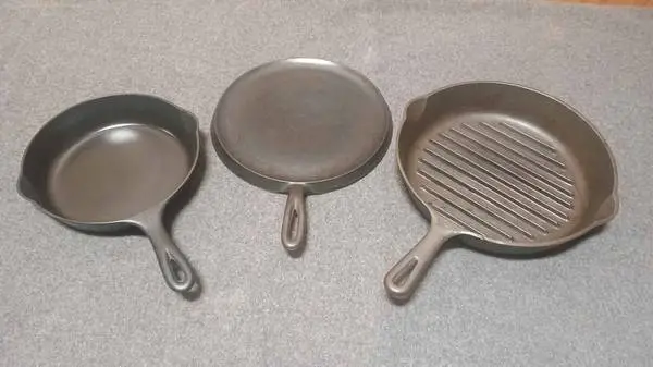 Vintage Wagner Sidney -O- Cast Iron Skillets