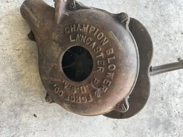 Black Smith Forgeing Fan