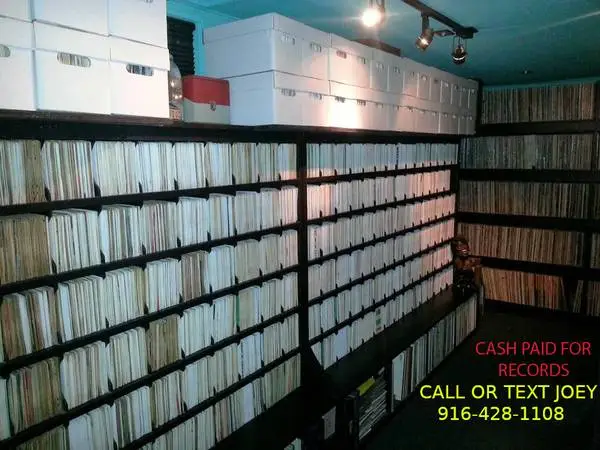 Buying records 45s 33s LPs Albums Vinyl Reels Soul Rock Jazz
