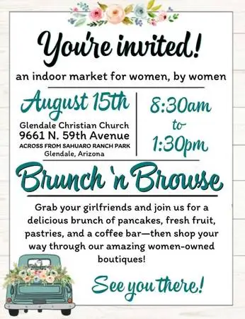 Brunch & Browse Craft & Sourdough Sale - Glendale Christian Church