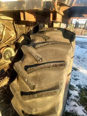 Good Year 23.1 x 26 tires on 10 bolt rim
