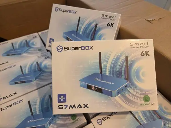 SuperBOX S7MAX LIVE TV