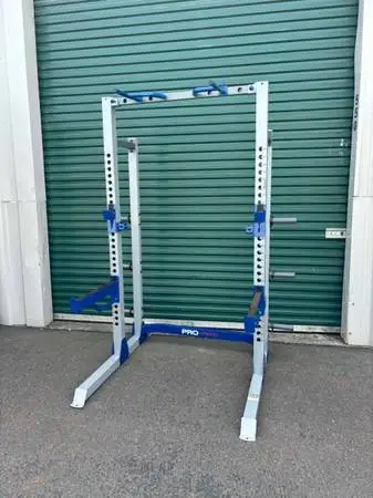 Gym Power Rack, Barbell, Weight and Bench