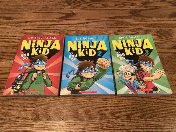 NINJA KID by Anh Do 1-3 Paperback Books