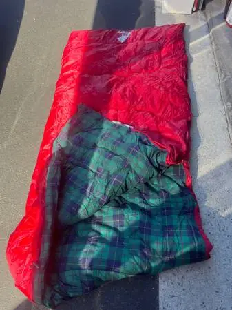 Hillary Youth COTTON Sleeping Bag - excellent - 25x60