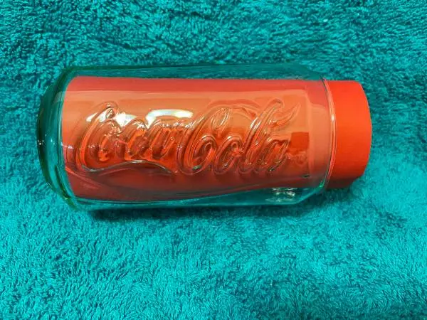 (8) NEW, COCA~COLA GLASSES, CAN SHAPE DESIGN
