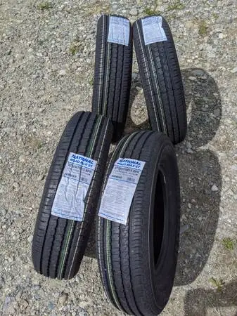 4 NEW trailer tires ... ST205/75/15 Load D