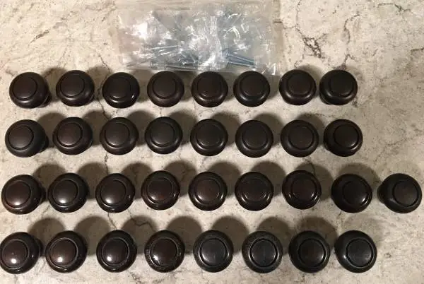 **OIL RUBBED BRONZE CABINET KNOBS/HARDWARE**