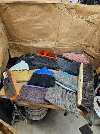 Broom ends etc .