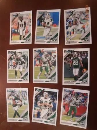 NEW YORK JETS 2019, 2023-2025 Donruss card Team Sets NFL CARDS $7