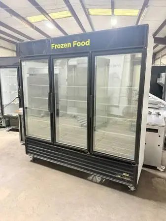 True 3 door freezer