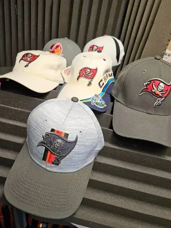 Football caps of NFL team