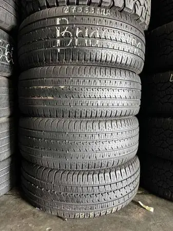 20 Tires Set of Used 275/55R20 Bridgestone