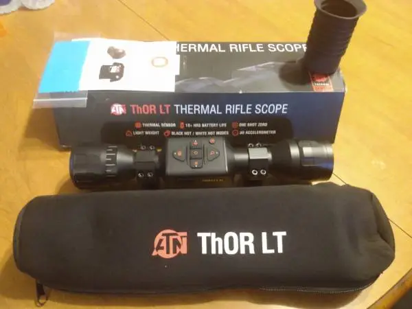 REDUCED! ATN ThOR LT 4x8x THERMAL RIFLE SCOPE