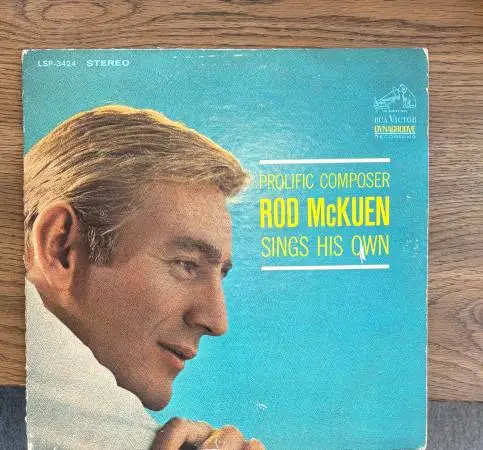 Rod McKuen Sings His Own LP--1965