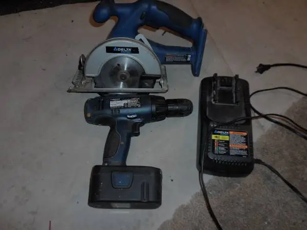Delta 18Volt, power Tools set