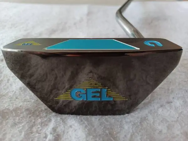 GEL Diamond Nickel Plated, RH 34 Mid-Mallet Putter. LN.