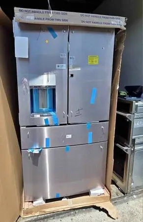 Ge profile new stainless steel door in door 4 door refrigerator