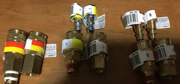 **BRAND NEW BRASS AIR FITTINGS**