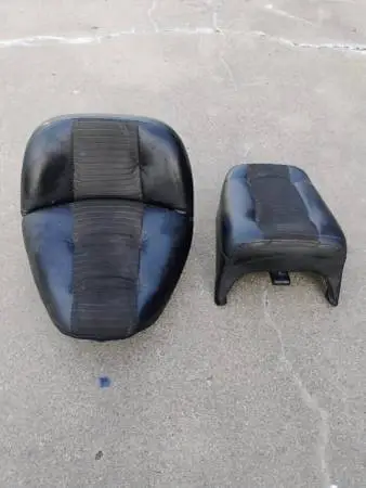 1985 Honda VT-1100C Driver and Rear Seat