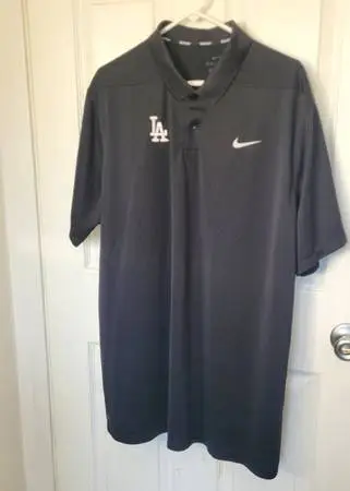 LOS ANGELES DODGERS NIKE DRI FIT GOLF POLO SHIRTS XXL