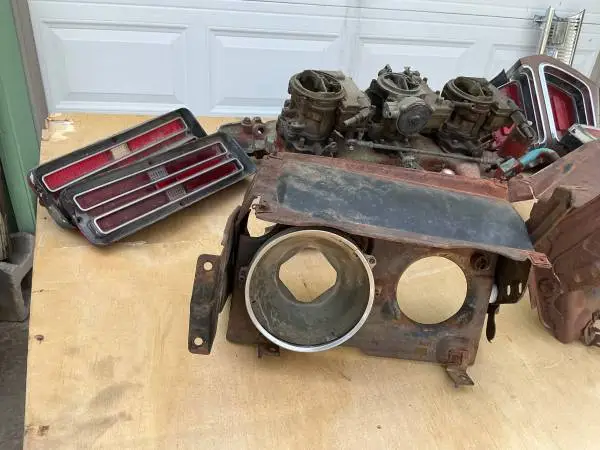 68 PONTIAC GTO HIDE-A-WAY LIGHTS