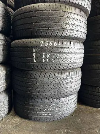 18 Tires Set of Used 255/60R18 Firestone