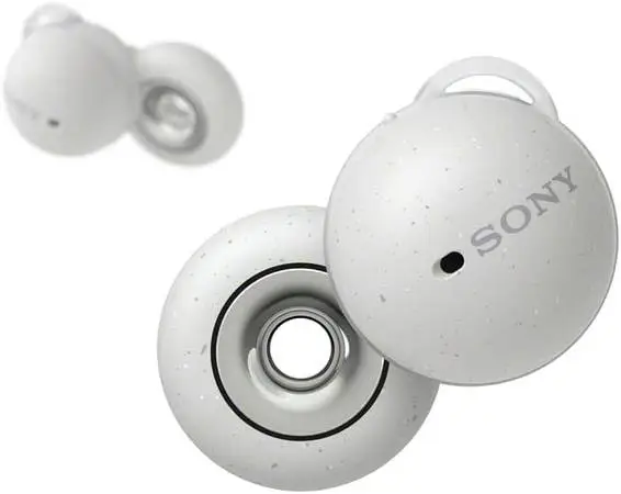 Sony LinkBuds Truly Wireless Earbud Headphones w/ Open-Ring Design WHT