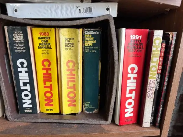 Motor Manuals Various Years