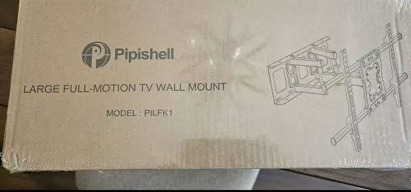 Pipishell LARGE FULL-MOTION TV WALL MOUNT MODEL PILFK1 NIB