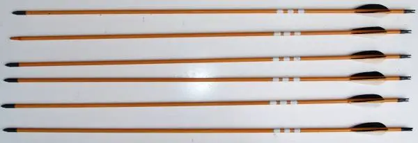 Wood Arrows for recurve or long bows